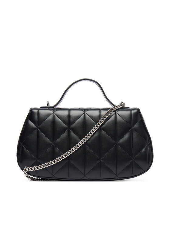 Calvin Klein Bolso Calvin Klein Quilted Top Handle Chain Bag LV04F3410G Negro