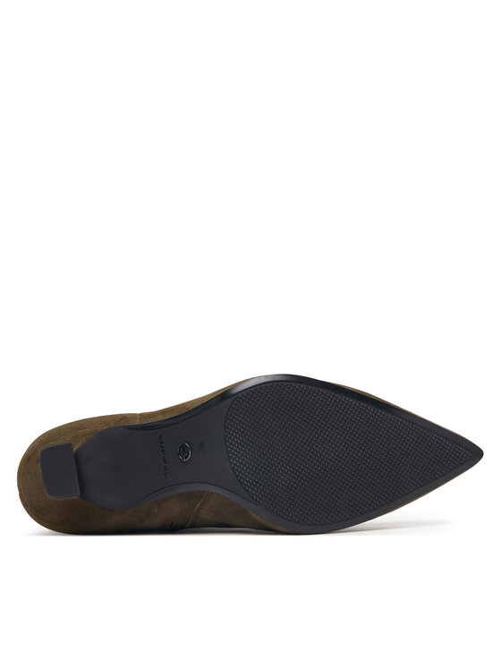 Tamaris Botki Tamaris 1-25358-45 Zielony ciemny