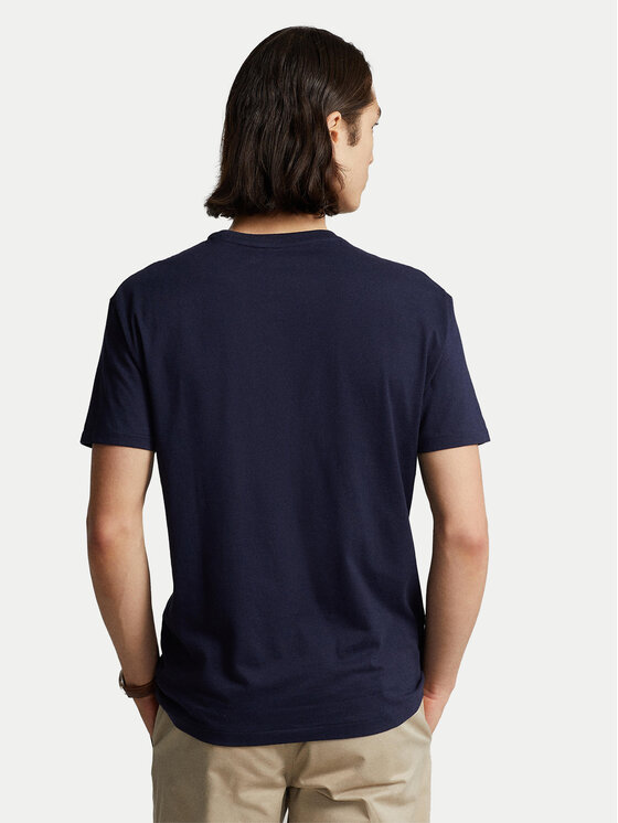 Polo Ralph Lauren Polo Ralph Lauren Футболка Bsr 710680785 синій Custom Slim Fit