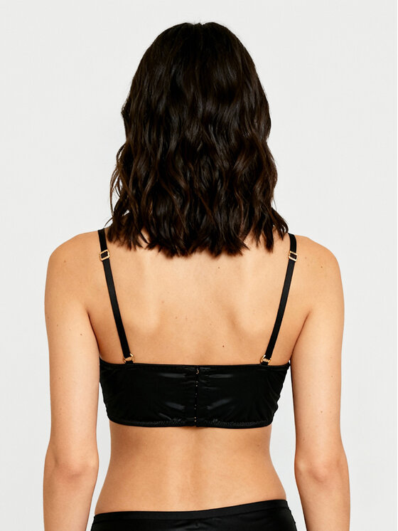 Guess Guess Sujetador con aros O5BC14 K1760 Negro