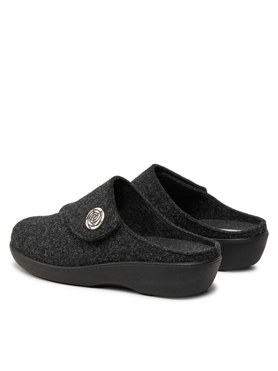 Berkemann Papuče Berkemann Teresa 05061 Čierna