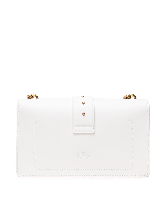 PINKO Rankinė Pinko Love Classic Icon Simply 4 C AI 21-22 PLTT 1P22A6 Y6XT Balta