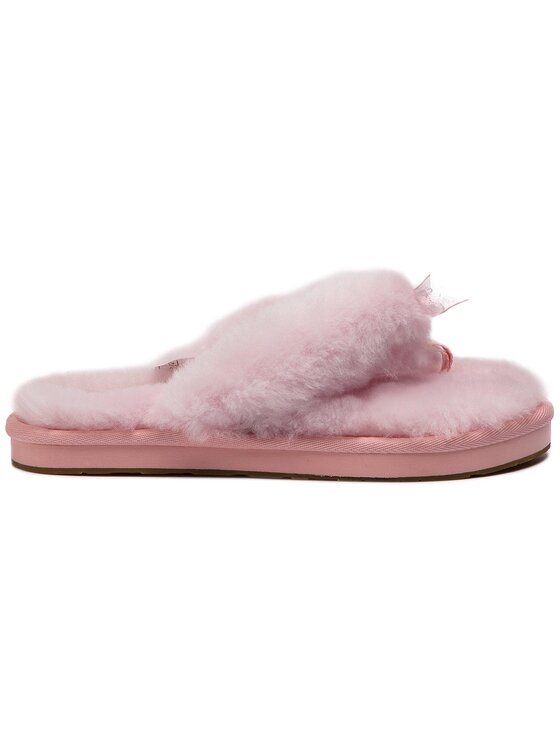Ugg Naminės šlepetės Ugg W Fluff Flip Flop III 1100250 Rožinė