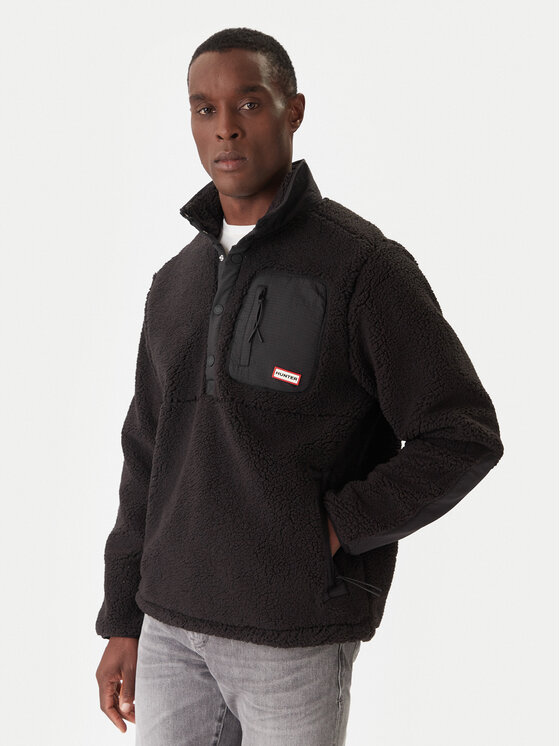 Hunter Hunter Flis Athol HARM0017252 Crna Regular Fit
