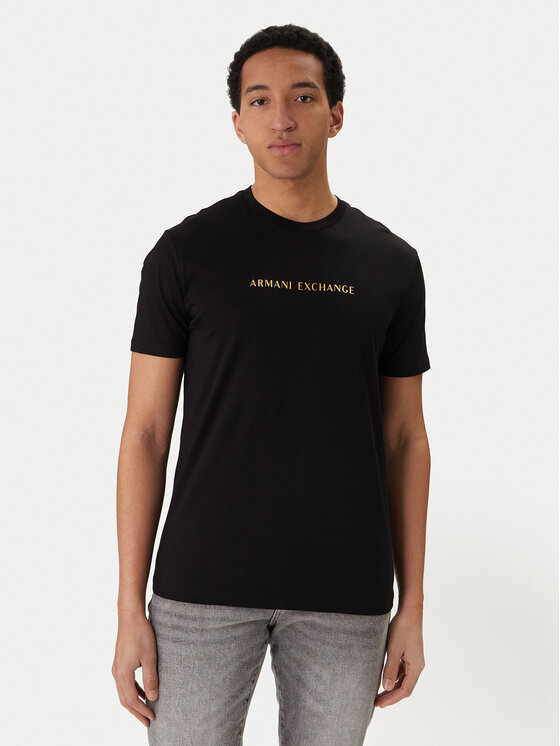 Armani Exchange Armani Exchange Футболка XM002827 AF12308 UC001 Чорний Regular Fit