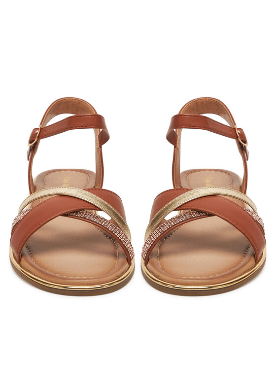 Clara Barson Босоніжки Clara Barson WS5551-7A Коричневий