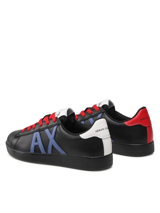 Sneakersy Armani Exchange XUX016 XCC71 A017 Czarny | Eobuwie.com.pl