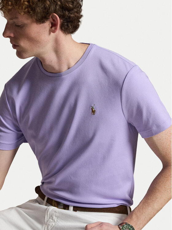 Polo Ralph Lauren Polo Ralph Lauren Camiseta 710740727507 Morado claro Regular Fit