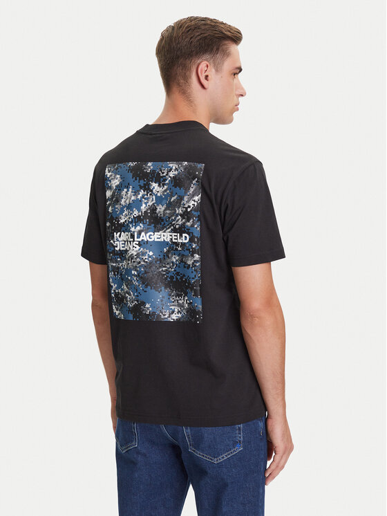 Karl Lagerfeld Jeans Karl Lagerfeld Jeans Camiseta A3M17029 Negro Regular Fit