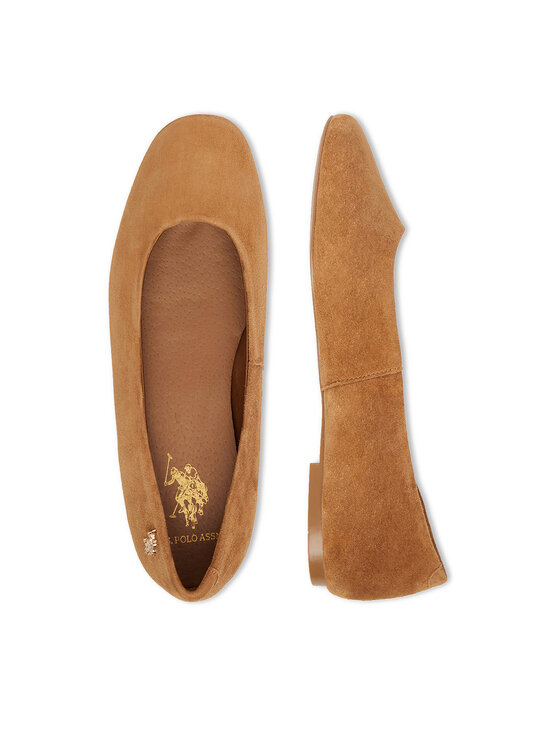U.S. Polo Assn. Балетки U.S. Polo Assn. EO-AYOLY001W/6S1 Коричневий