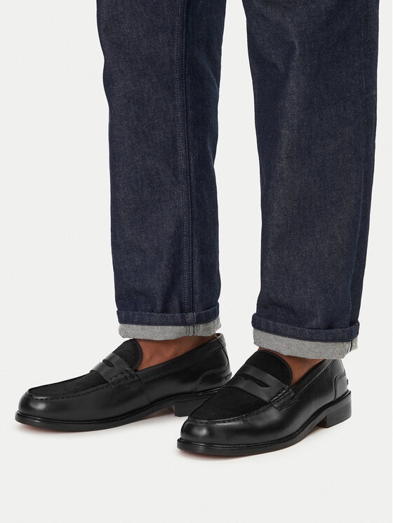 Clarks Mokasinke Clarks CraftJames Lo 26184686 Crna