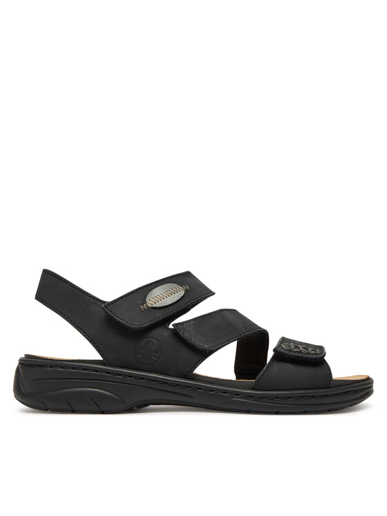Rieker Sandali Rieker 64573-00 Nero