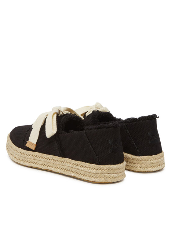 Toms Еспадрильї Toms Carolina 10021856 Чорний