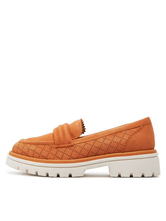 Caprice Loaferice Caprice 9-24750-42 Narančasta