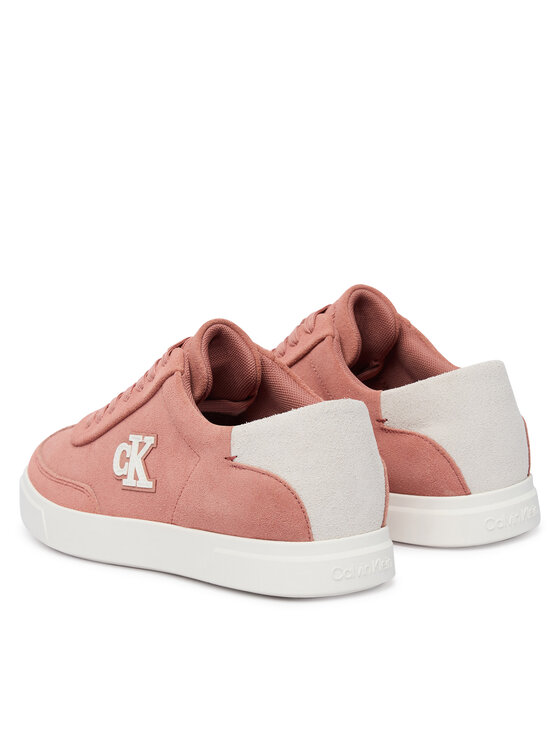 Calvin Klein Sneakers Calvin Klein Low Pro Cups Wt Suede Mg HW0HW03144 Rosa