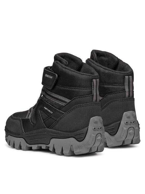 Geox Zābaki Geox J Himalaya Boy B Abx J46FRD 050FU C9999 S Melns