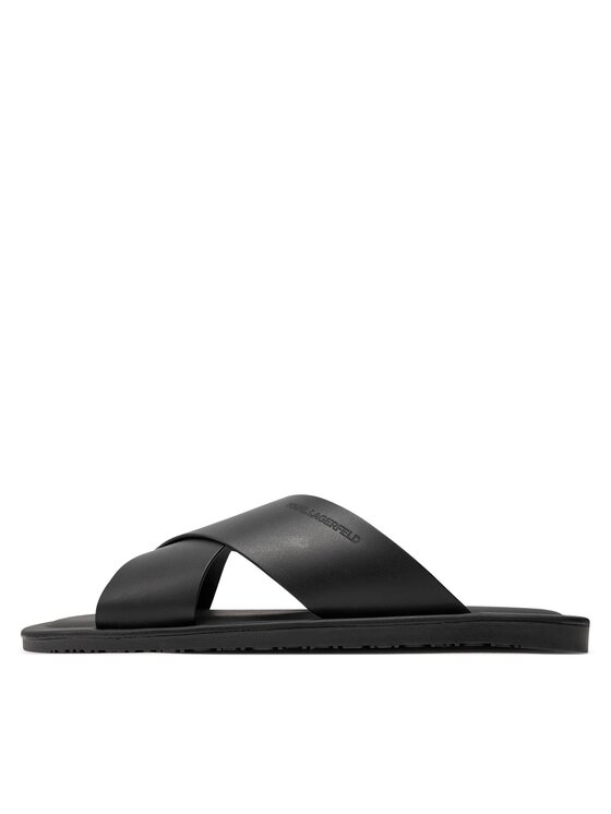 KARL LAGERFELD Şlapi KARL LAGERFELD KL70214 Negru