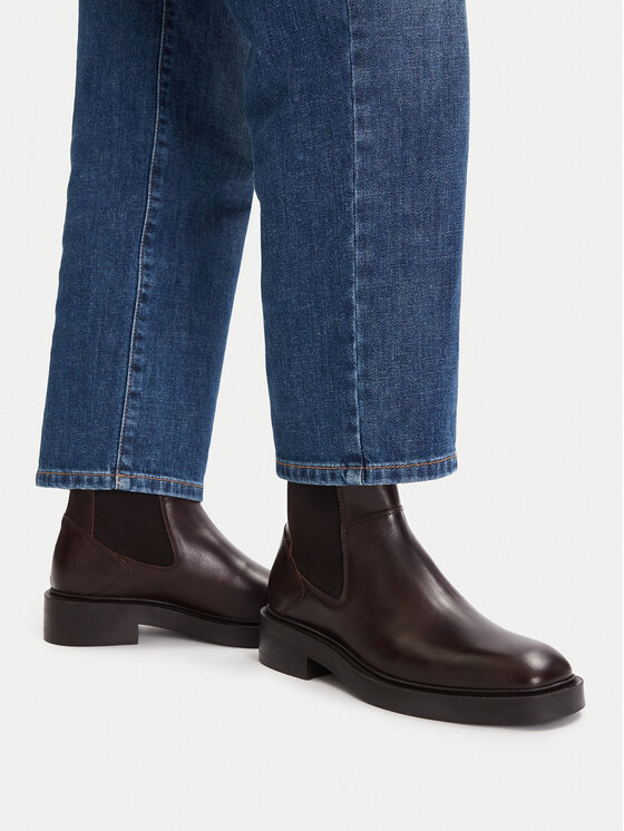 Gant Kotníková obuv s elastickým prvkem Gant 31541129 Hnědá