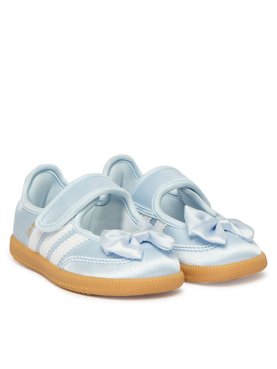 adidas Балетки adidas Disney Samba Jane IH1760 Блакитний