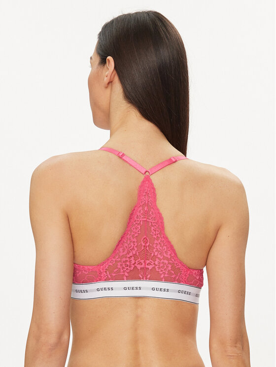 Guess Guess Trikotni nedrček Belle O97C02 KBBT0 Roza