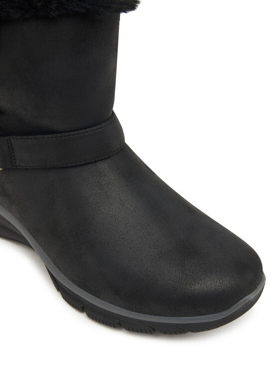 Skechers Polokozačky Skechers Easy Going 168045/BLK Černá