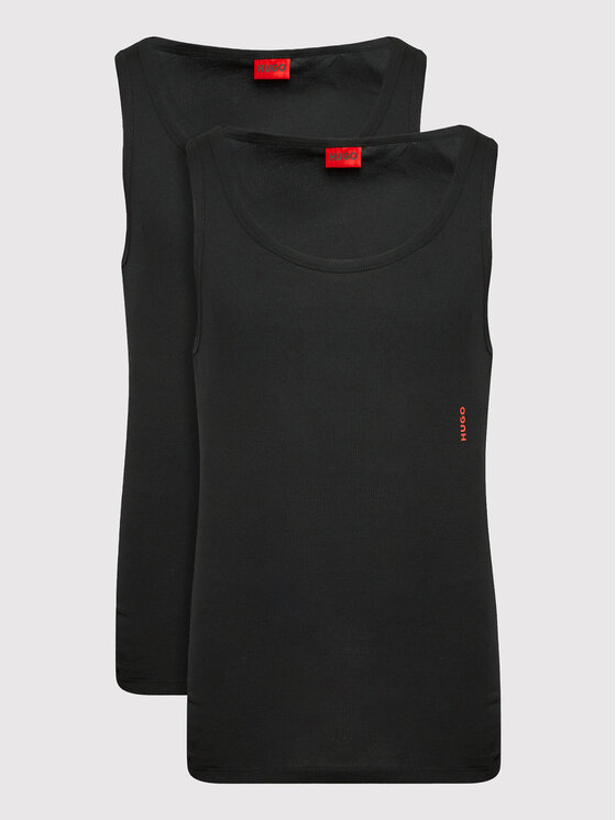 HUGO HUGO Set di canotte 50469778 Nero Slim Fit