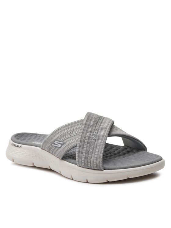 Skechers Papucs Skechers Go Walk Flex Sandal-Impressed 141420/GRY Szürke