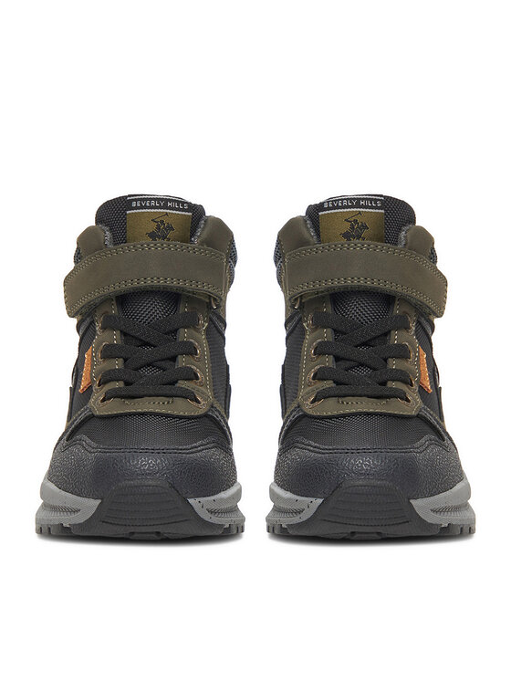 Beverly Hills Polo Club Šnurovacia obuv Beverly Hills Polo Club EO-BHPC-371-005 Kaki