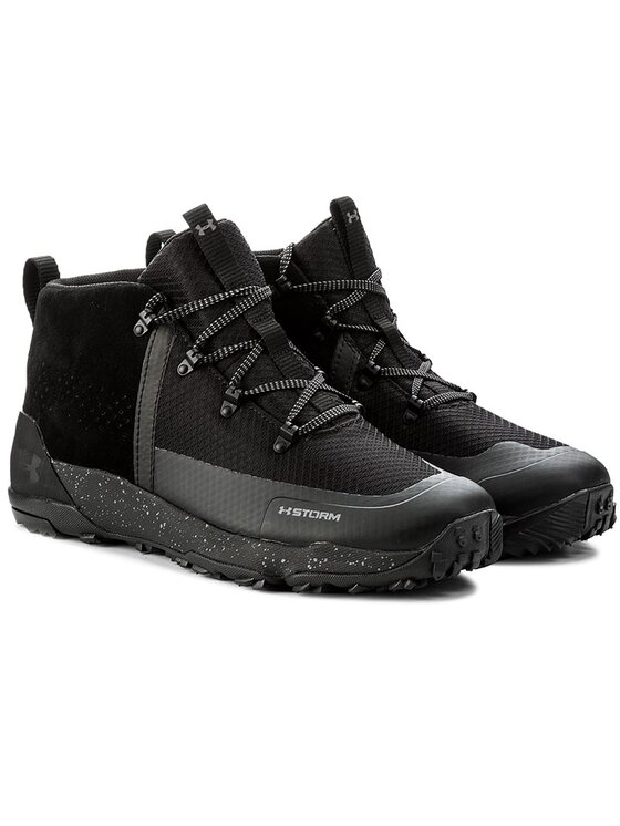 Under Armour Trekingová obuv Under Armour Ua Burnt River 2.0 Mid 1299197-001 Černá