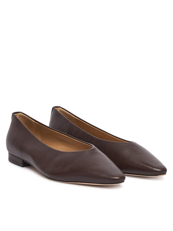 LAUREN RALPH LAUREN Ballerine LAUREN RALPH LAUREN Audri 802P18411005 Marrone scuro