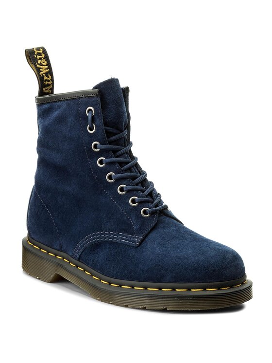 Anfibi Martens Soft Buck 22740403 Blu scuro