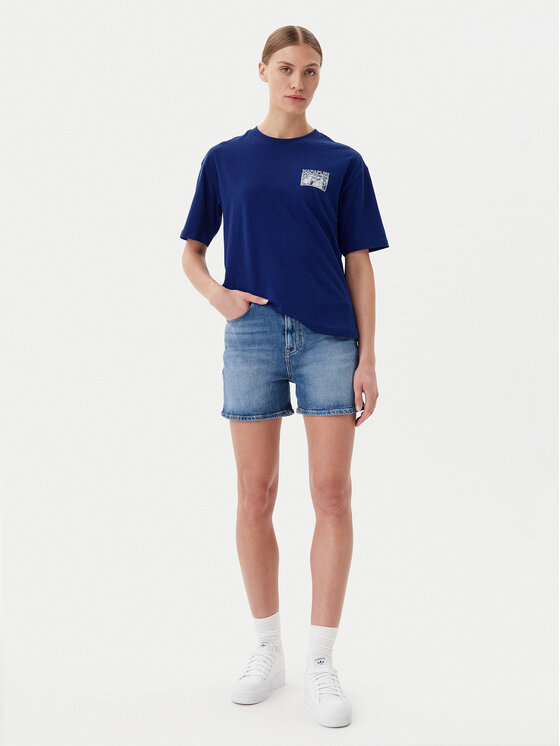 Napapijri Napapijri Футболка S-Nice NP0A4IG4 Голубий Regular Fit