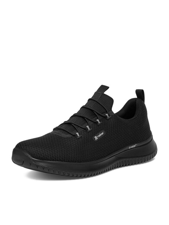 Rieker Sneakersy Rieker B9655-00 Czarny