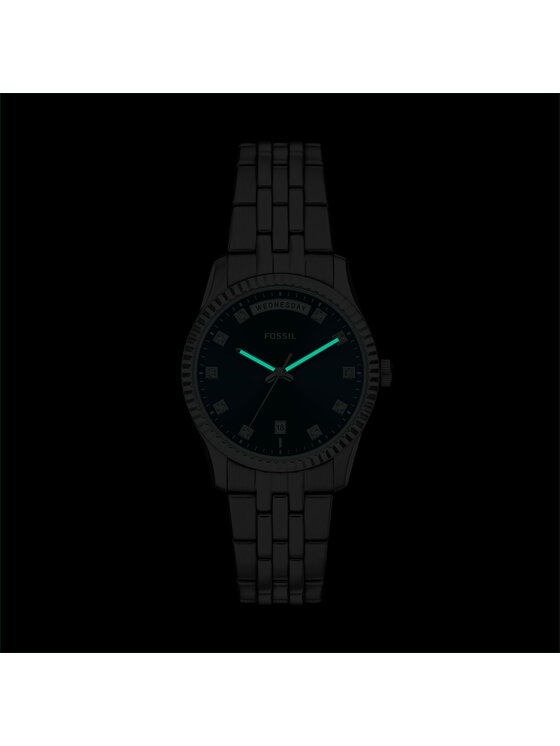 Fossil Годинник Fossil Scarlette ES5457 Срібний