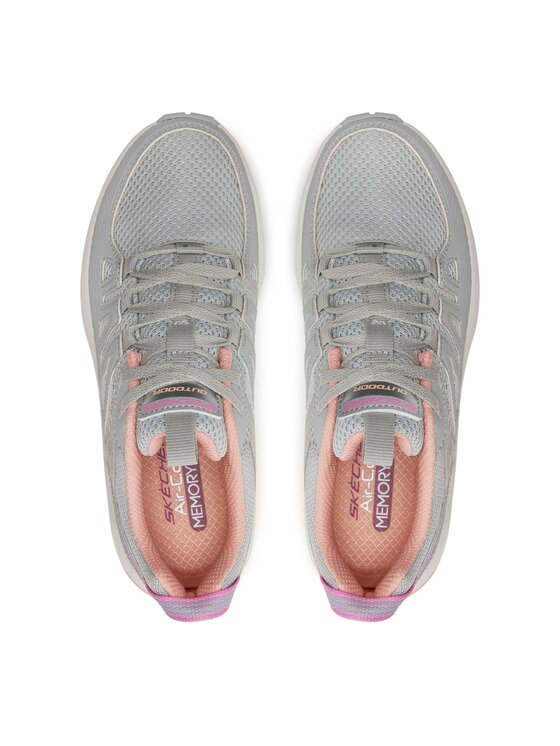 Skechers Trekingová obuv Skechers Switch Back-Cascades 180162/GYCL Sivá