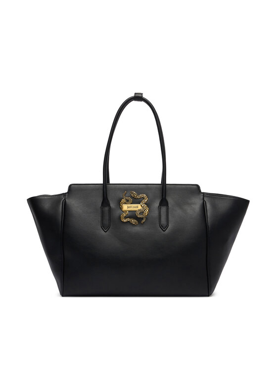 Just Cavalli Geantă Just Cavalli Iconic Snakes 81RA4BA2 ZSA89 Negru