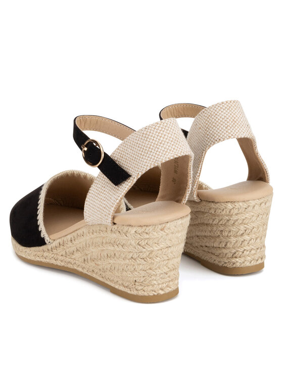 Jenny Fairy Espadrile Jenny Fairy WYL2610-1 Črna