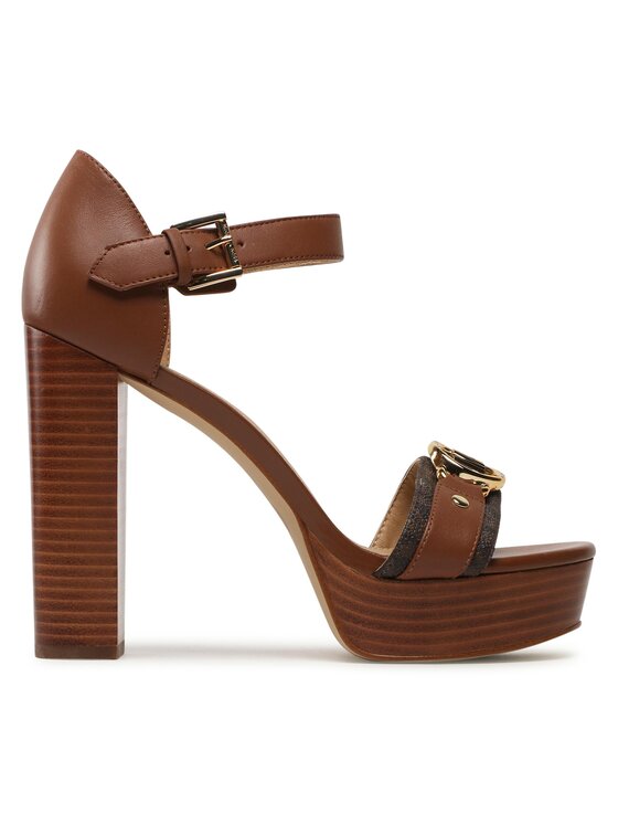 MICHAEL Michael Kors Sandali MICHAEL Michael Kors Rory Platform Sandal 40S3ROHS3L Rjava