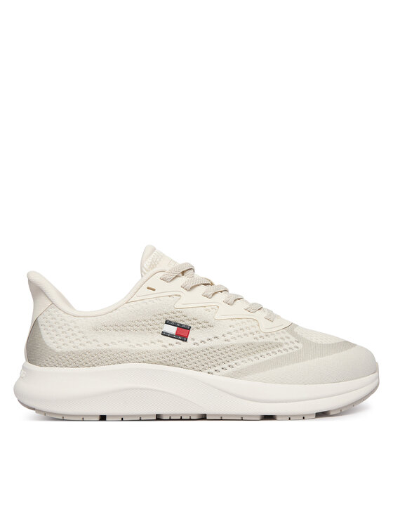 Tommy Jeans Zapatillas Tommy Jeans Runner Knitted EM0EM01713 Écru