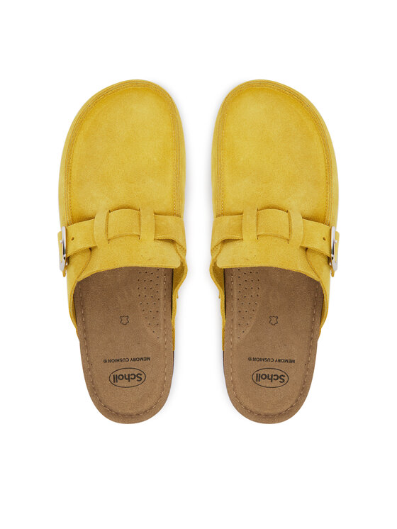 Scholl Шльопанці Scholl Bora Maccasin MF31715 Жовтий