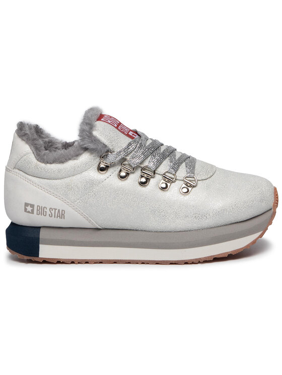Big Star Shoes Снікерcи Big Star Shoes EE274731 Срібний