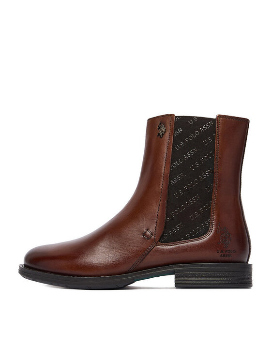 U.S. Polo Assn. Ботильйони U.S. Polo Assn. CEO-INGRID002W/EL1 Коричневий