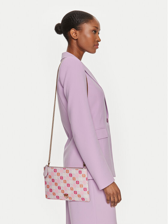 PINKO Torebka Pinko Flat Classic D 103336 A1EM Fioletowy