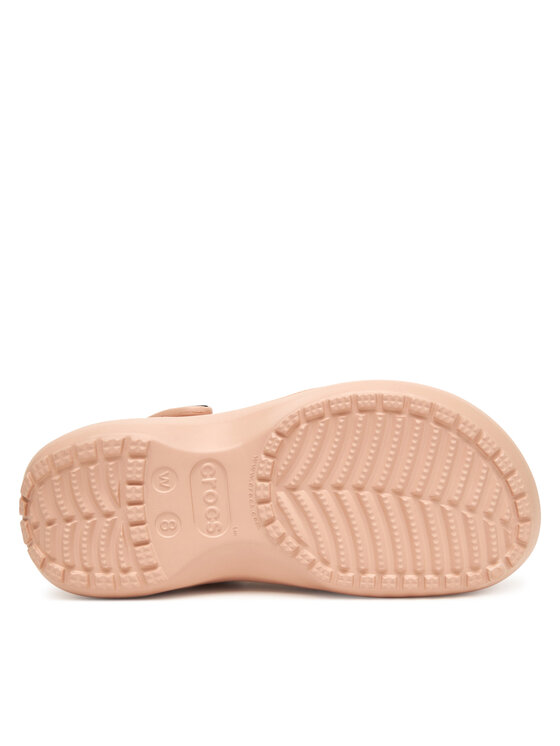 Crocs Шльопанці Crocs Classic Platform Clog 206750 Бежевий