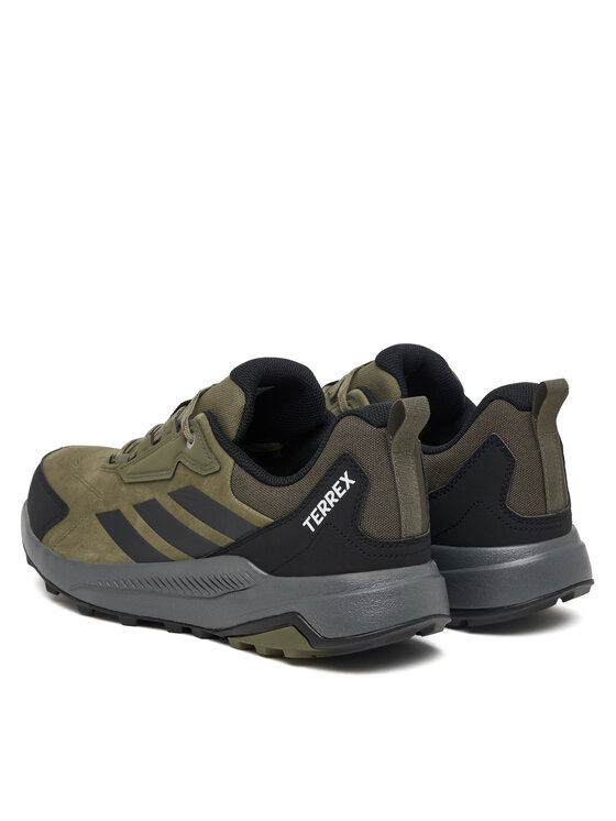 adidas Trekingová obuv adidas Terrex Anylander Leather Hiking KJ5211 Zelená