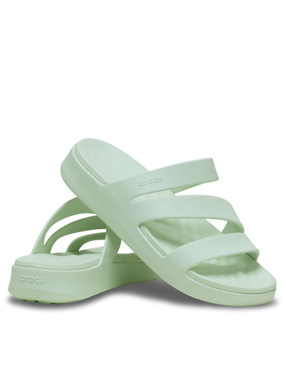 Crocs Nazouváky Crocs Getaway Strappy 209587 Zelená