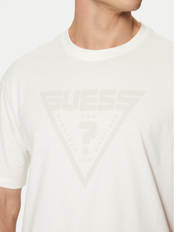Guess Guess Футболка Z4BI02 I3Z14 Білий Overshirt Fit