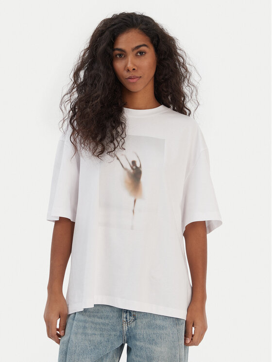 BOSS BOSS Camiseta Eboys 50556978 Blanco Regular Fit
