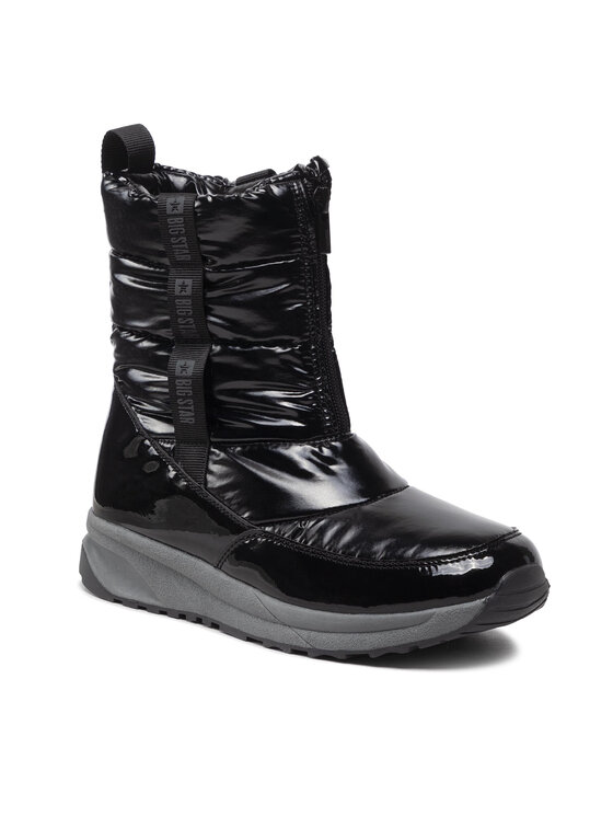 Big Star Shoes Polokozačky Big Star Shoes KK274392 Černá