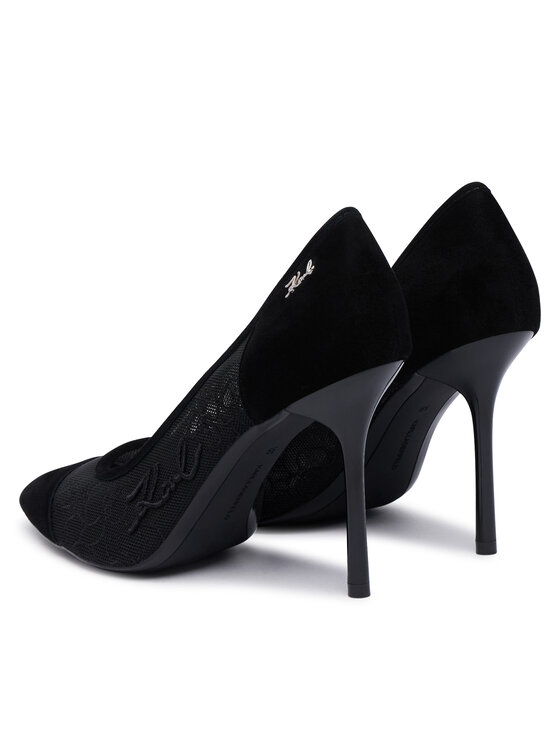 KARL LAGERFELD Γόβες KARL LAGERFELD Sarabande KL30905L Μαύρο